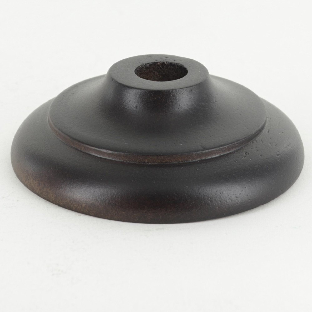 B&P Lamp® 3 Inch Diameter Solid Brass Vase Cap, Antique Brass Finish