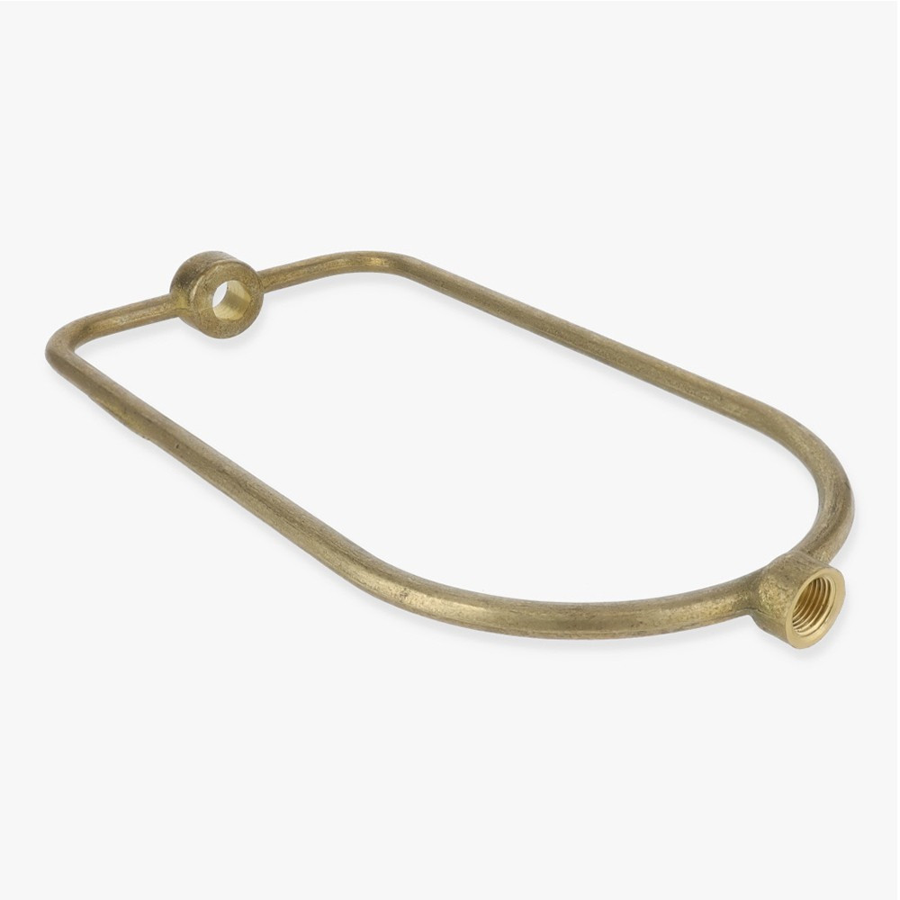 7-1/2in. Cast Solid Brass Lamp Shade Harp
