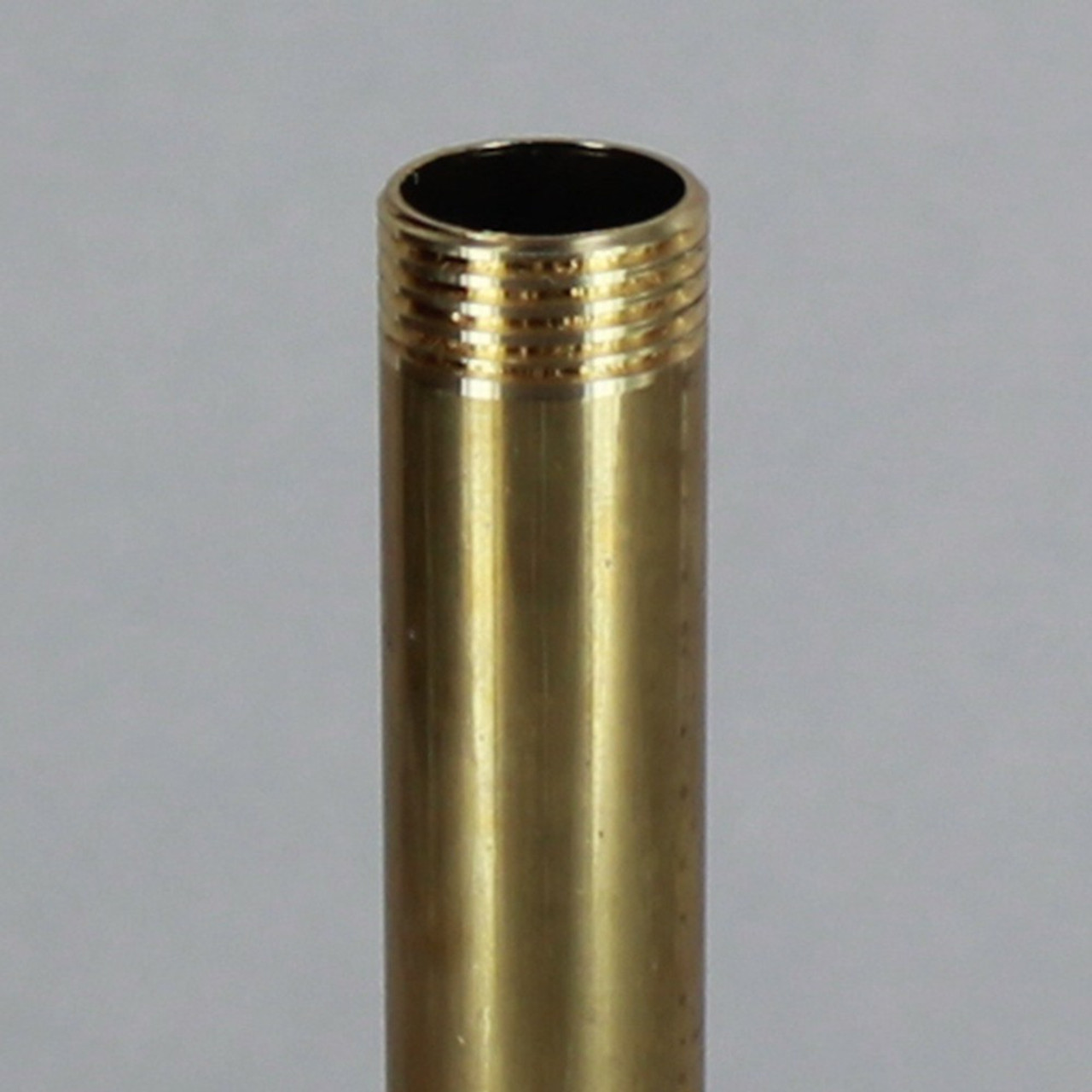 Copper Hollow Tube - 3/8 O.D. - Threaded 1/8 IPS