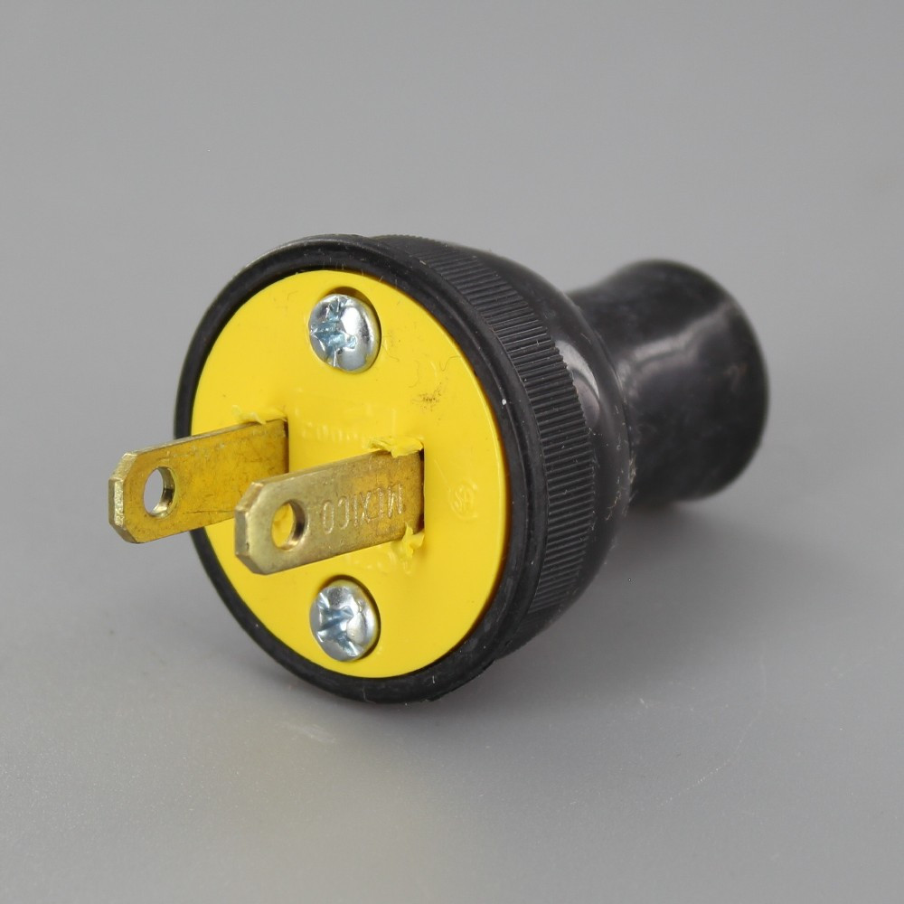 Plamp Plug Black - Round Thermoplastic Plug