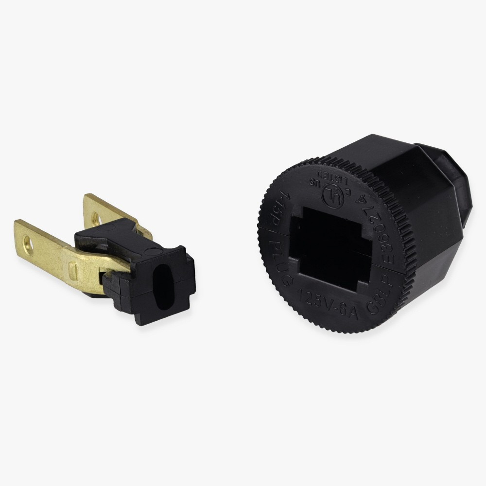 Polarized, Non-Grounding, SPT-2 EZ Wire Snap On Decorative