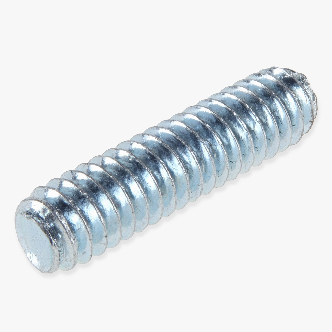 1/4-20 Thread - 1in Long - Headless Steel Stud - Unfinished