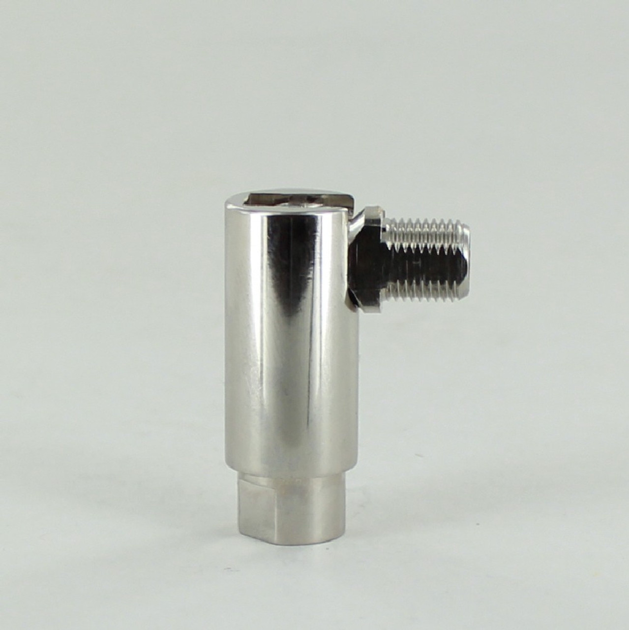 10in Pipe with 1/8ips. Thread - Nickel Plated