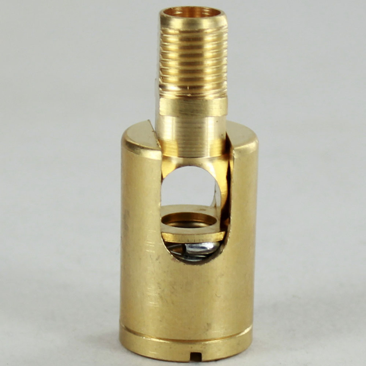 1/8ips Threaded 180 Degree Small Swivel - Unfinished Brass