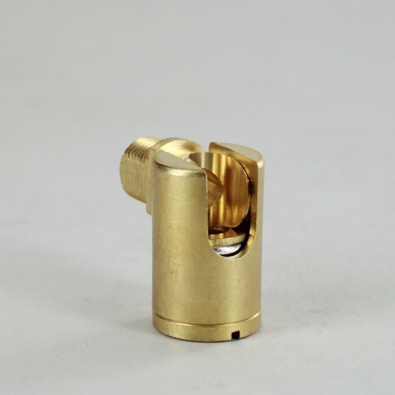 1/8ips Threaded 180 Degree Small Swivel - Unfinished Brass