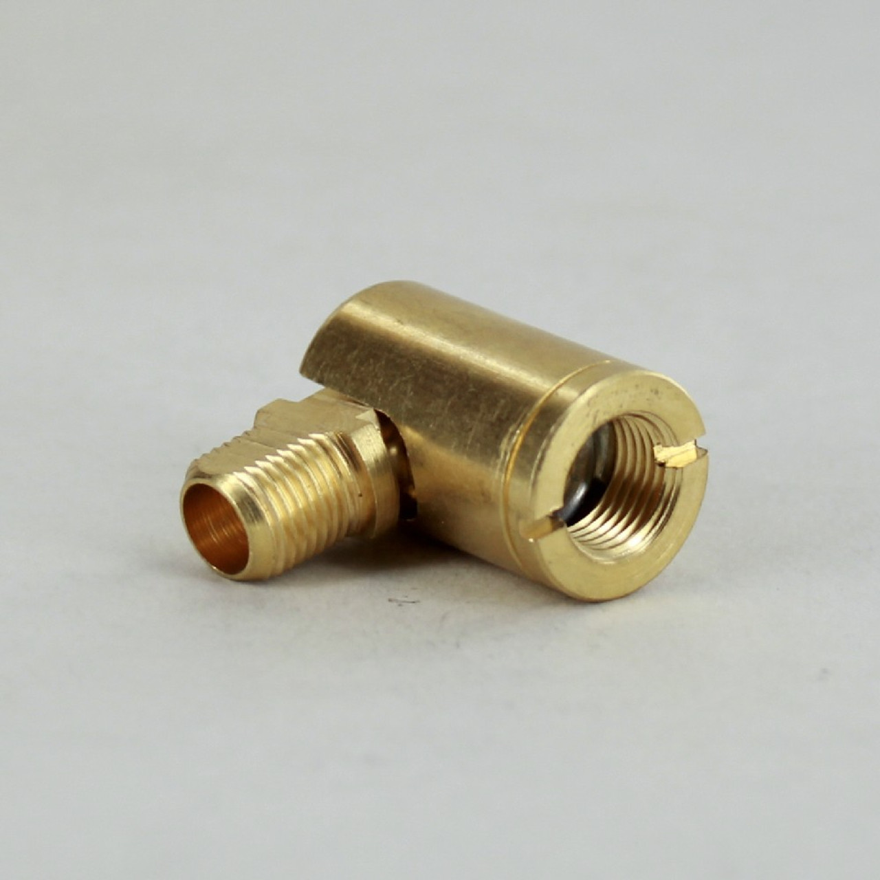 1/8ips Threaded 180 Degree Small Swivel - Unfinished Brass