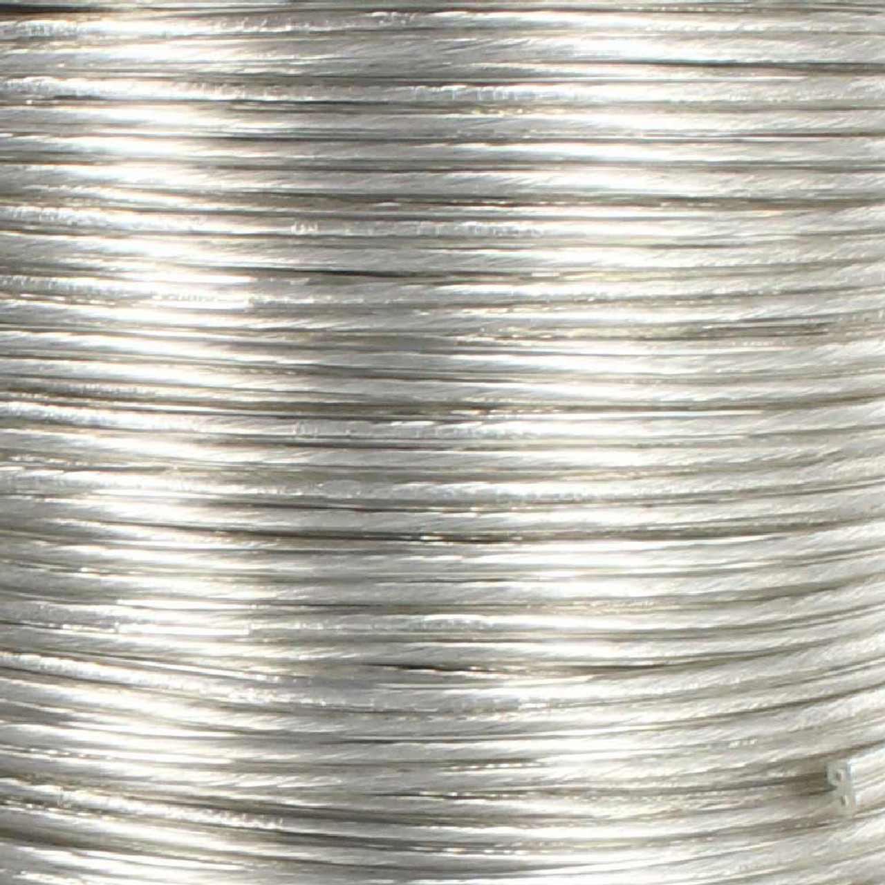 B&p Lamp Clear Silver, 250 ft. Spool, Plastic 18/2 Lamp Cord, SPT-1 Size