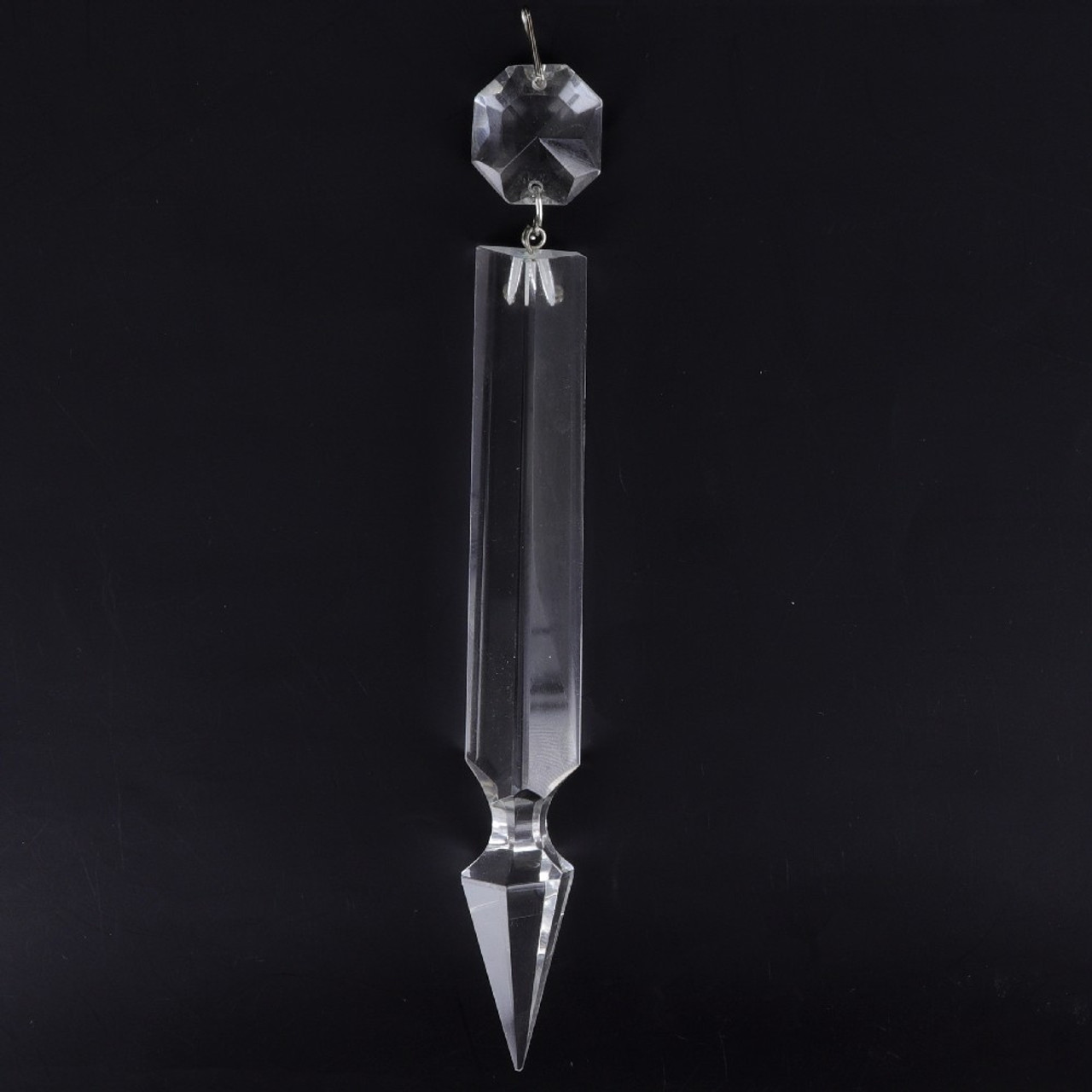 125mm (5in.) Crystal Spear with Jewel and Chrome Clip
