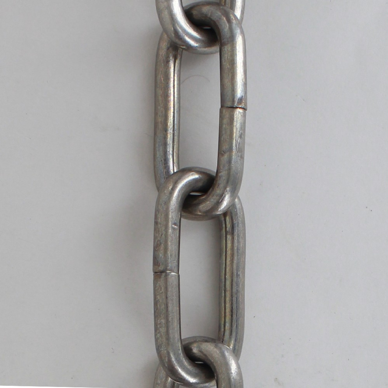 1 Gauge (5/16in.) Thick Steel Chain - Antique Brass Finish