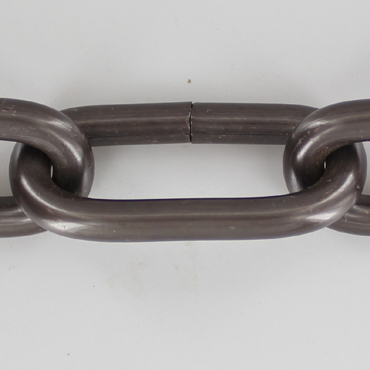 1 Gauge (5/16in.) Thick Steel Chain - Antique Brass Finish