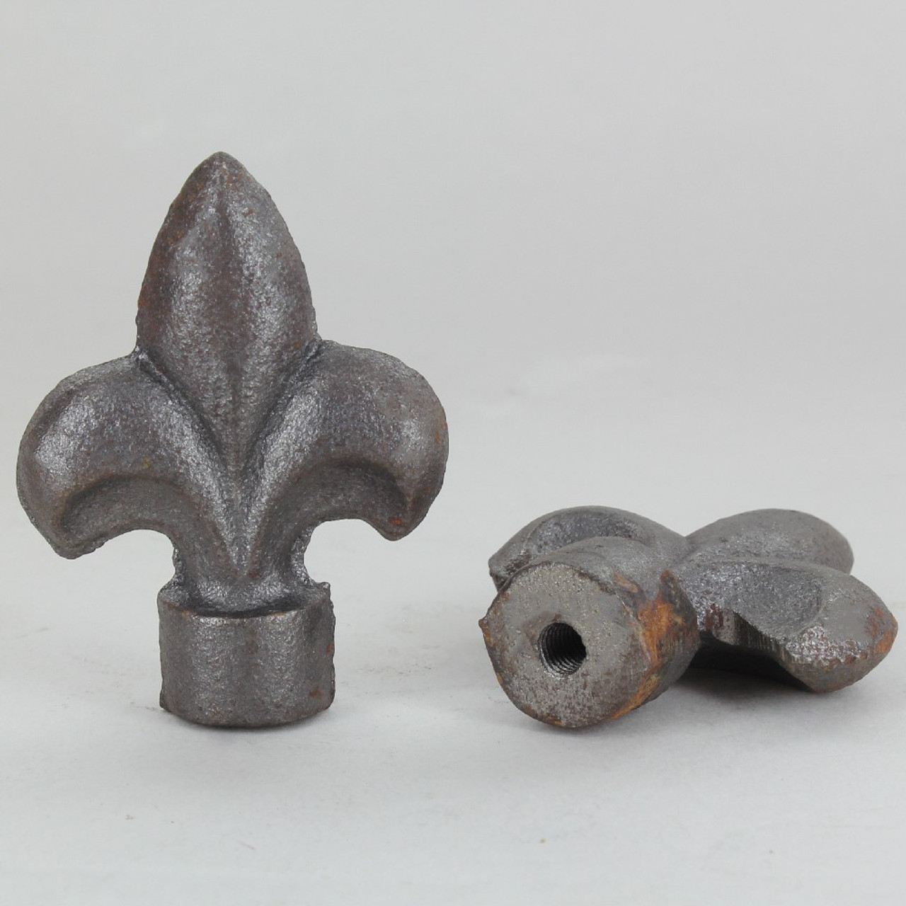 Cast Iron Fleur de Lis Finial