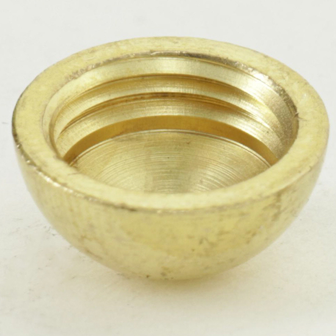 Lamp Finial Hardware B&P Lamp 1" Brass Ball Finial - Turned Brass With 1/8F Tap For Lamp & Furniture Brass Finial