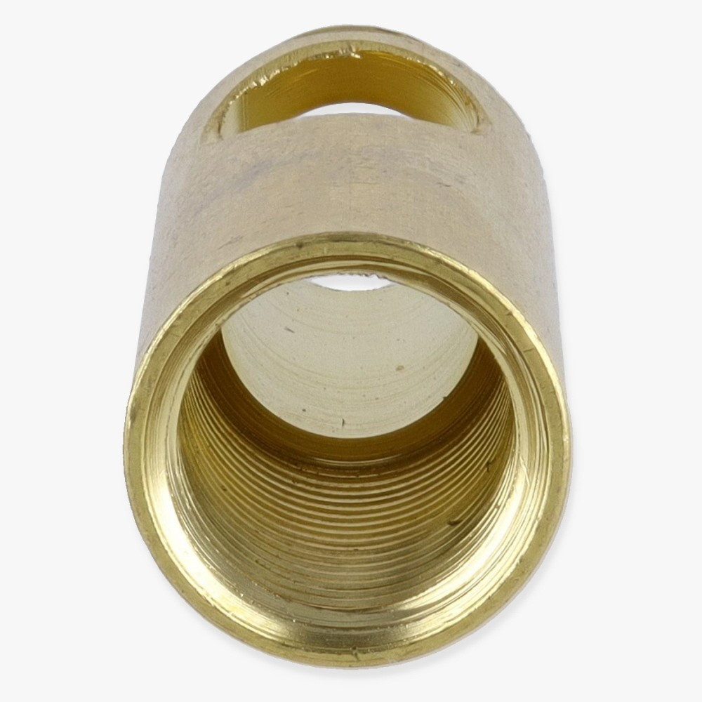 7/16in W X 1-7/16in H - 1/8ip Male X 1/8IPS. Female Threaded Brass