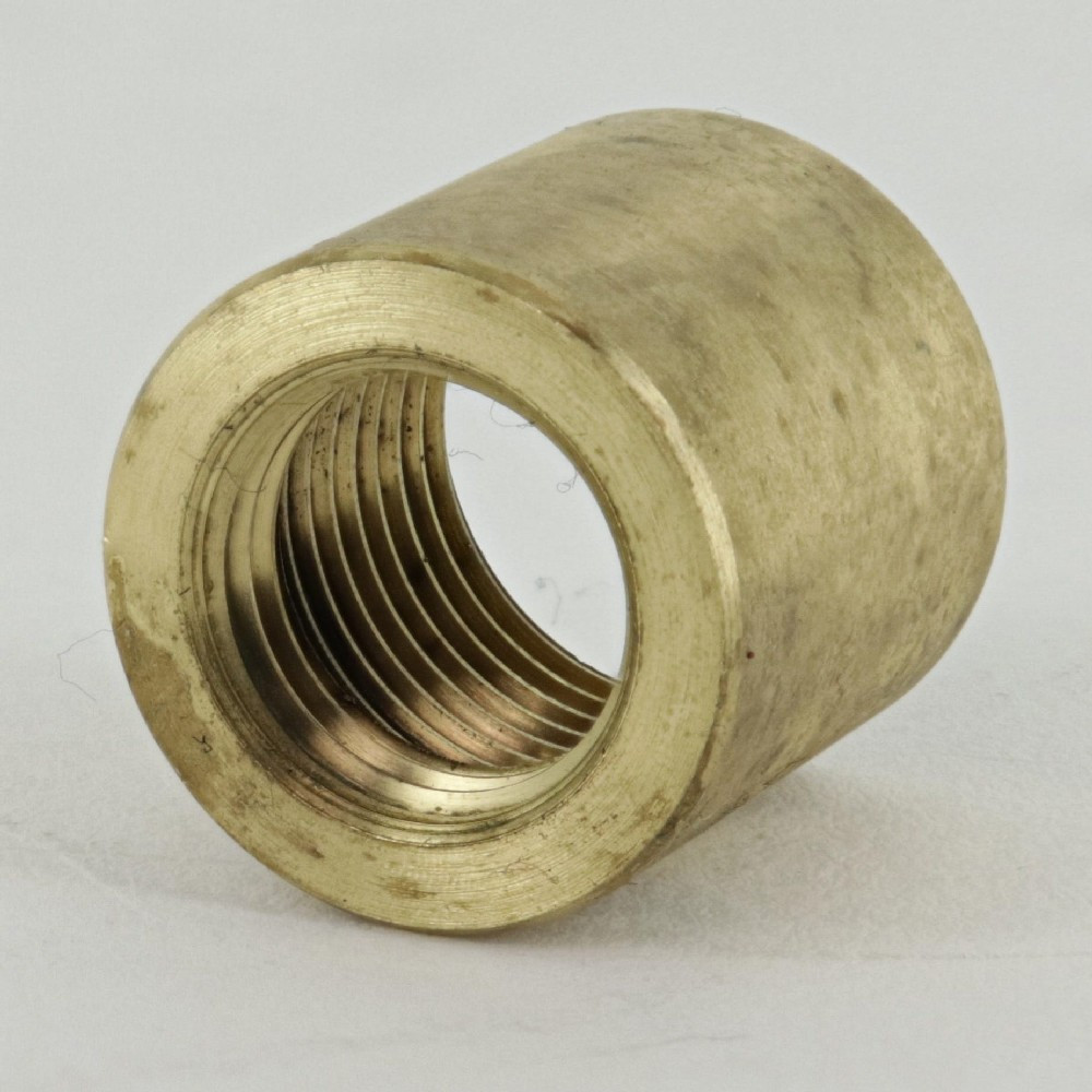 Thread Coupling Ips 1/4ips. X 3/8ips. Thread Unfinished Brass Straight Coupling