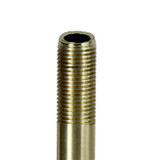 1/8IPS Unfinished Brass Pipe Threaded 3/4in Long