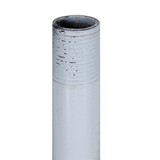 3/8IPS Male Threaded White Enamel Finish Pipe