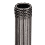 Male Threaded Unfinished Steel Reeded Pipe