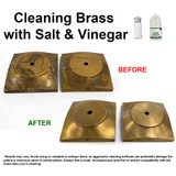 DIY: Cleaning Brass with Vinegar and Salt. 