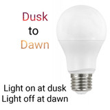 Dusk to Dawn A Type E-26 Bulbs