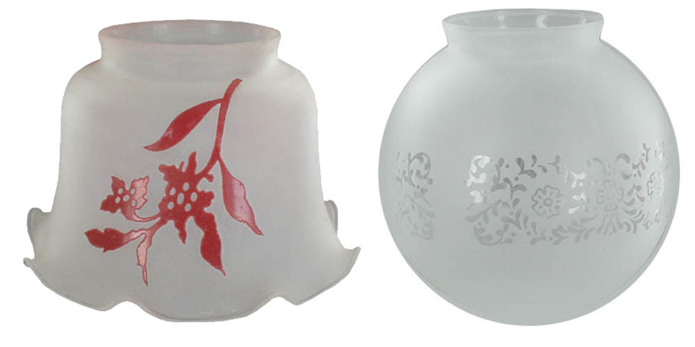 Glass Lamp Shades Grand Brass Lamp Parts, LLC.