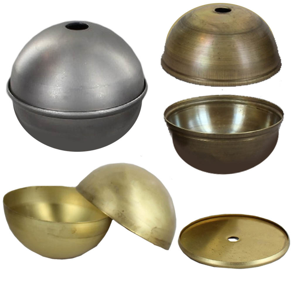 Brass and Steel Lamp Balls Grand Brass Lamp Parts, LLC.