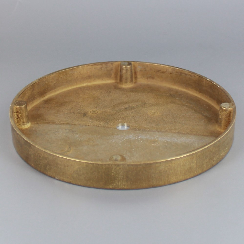 Cast Brass 1/8ips Center Hole Canopies