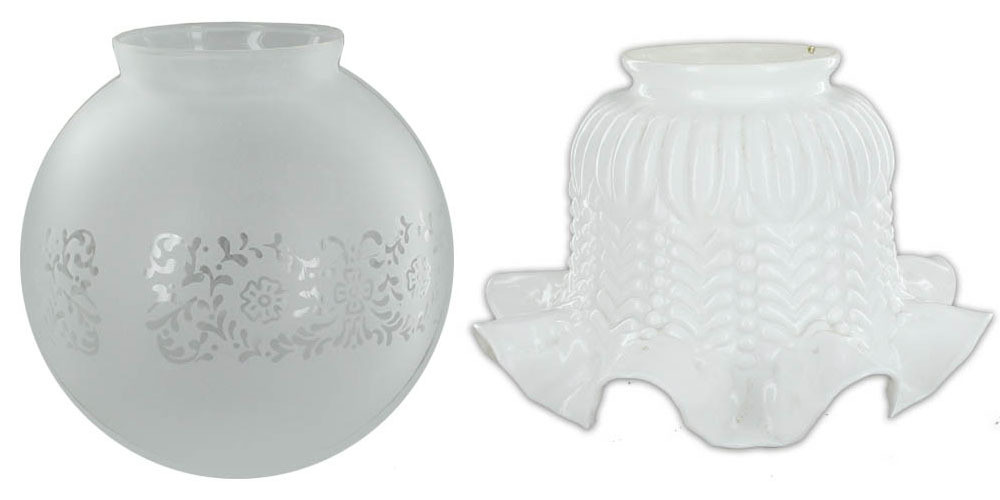 Glass Lamp Shades Grand Brass Lamp Parts, LLC.