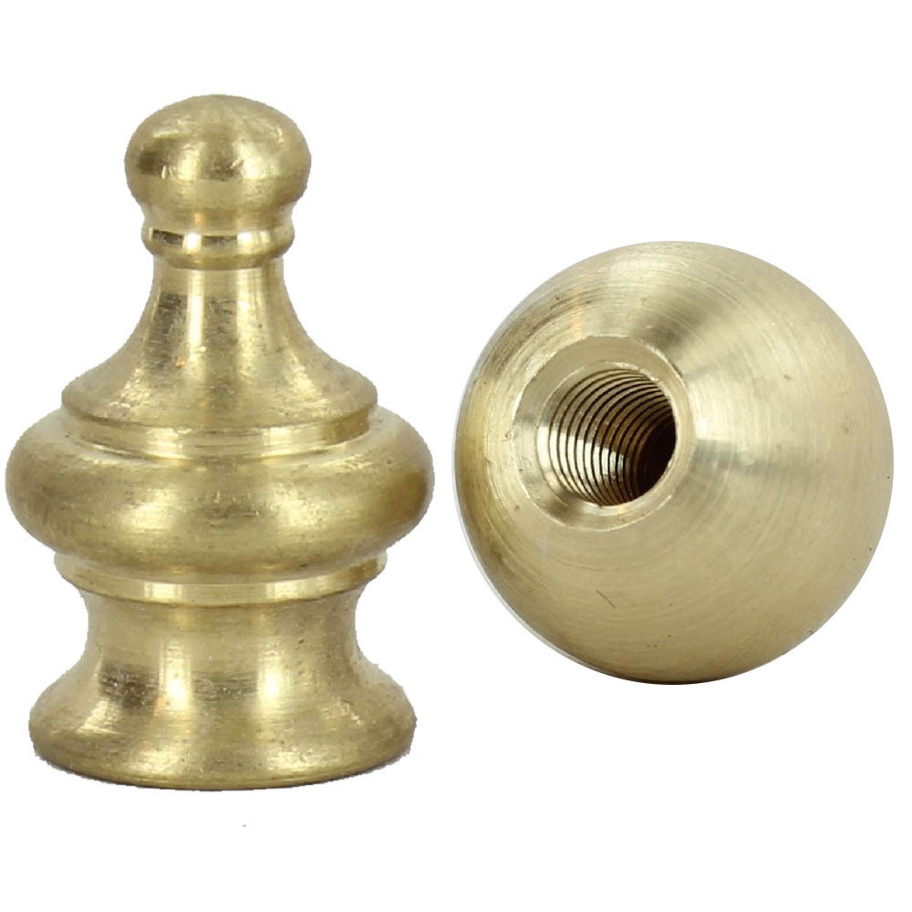 Brass Plated Clip-On Lampshade Harp For Candelabra Bulbs (Lamp Part #50379J)