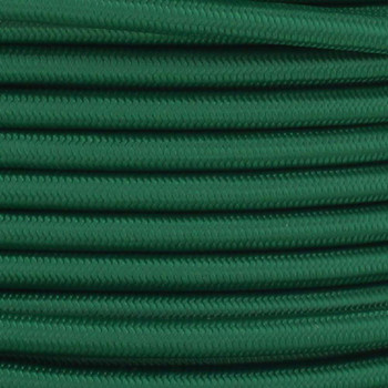 18/3 SJT-B Green Nylon Fabric Cloth Covered Lamp and Lighting Wire.