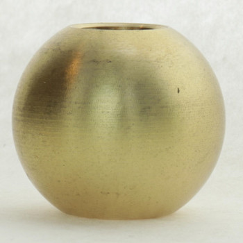 1in. Diameter Solid Brass Ball with 1/8ips. Female Slip All the Way Through Hole