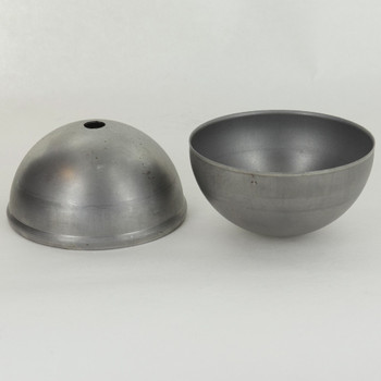 3-1/2in. Diameter Two Piece Stamped Steel Ball With 1/8ips. Slip Through Holes on Both Sides.