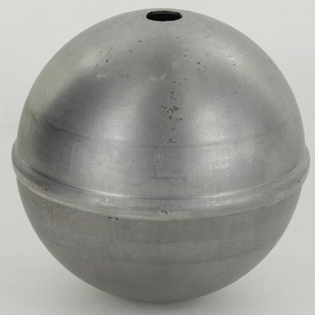3-1/2in. Diameter Two Piece Stamped Steel Ball With 1/8ips. Slip Through Holes on Both Sides.