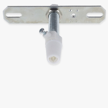 1/8ips Pendant Hanging Cross Bar Set With Plastic Strain Relief - White