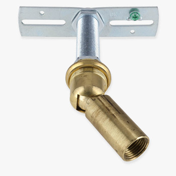 3/8ips. Female Bottom X 3/8ips. Female Top 90 Degree Hang Straight Kit - Unfinished Brass 3/8ips. Female Bottom X 3/8ips. Female Top 90 Degree Hang Straight Kit - Unfinished Brass