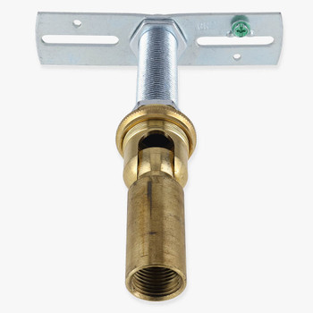 3/8ips. Female Bottom X 3/8ips. Female Top 90 Degree Hang Straight Kit - Unfinished Brass 3/8ips. Female Bottom X 3/8ips. Female Top 90 Degree Hang Straight Kit - Unfinished Brass