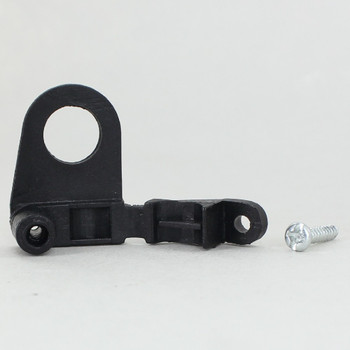 1/4ips.Slip Plastic Wire Clamp Strain Relief - Black