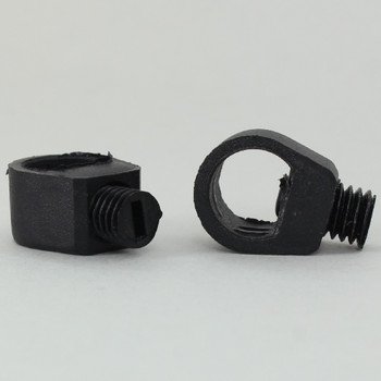 BLACK NYLON STRAIN RELIEF WITH SET SCREW