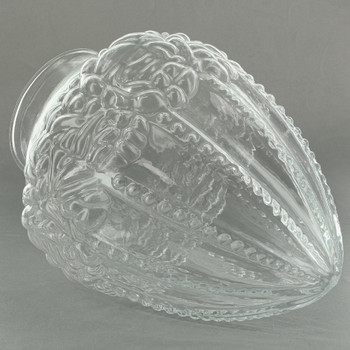 2-1/4in Fitter Glass Tear Drop Shade - Frosted