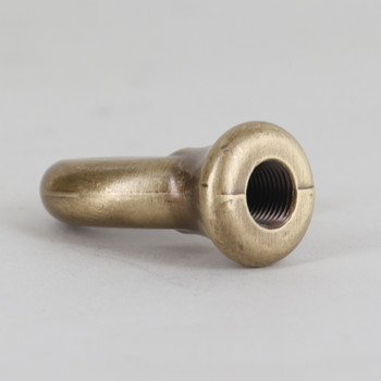 1/8F. IPS 1-3/4in. SOLID BRASS HOOK ANTIQUE BRASS FINISH