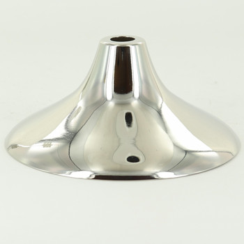 4in Diameter X 1-11/16in Height Polished Nickel Finish Steel Cylindrical Cup