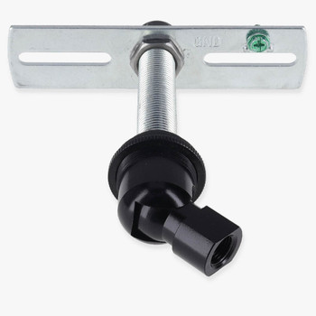 1/8ips. Female Bottom X 1/4ips. Female Top Black Finish 90 Degree Hang Straight Kit