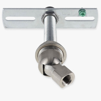 1/8ips. Female Bottom X 1/4ips. Female Top Brushed/Satin Nickel Finish 90 Degree Hang Straight Kit