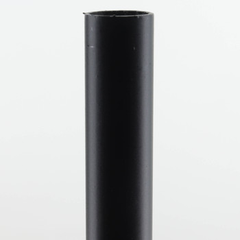 36in Long X 1/2in Diameter Black Powdercoated Steel Tubing