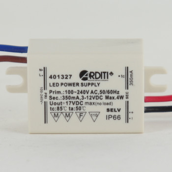 3 Watt DC 350 MilliAmp Constant Voltage LED Driver