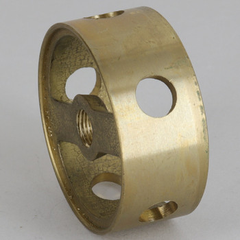 2in (50mm) Diameter with 5 Side Holes Cast Brass Body Ring
