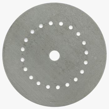 20Arm - 4in Diameter Distributor Plate Washer with 1/8ips Slip (7/16in) Center Hole