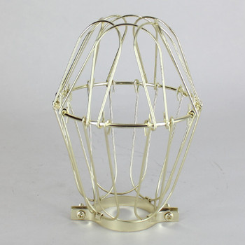 Brass Plated Bulb Cage