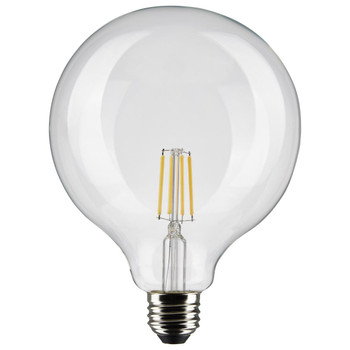 4-watt LED lamp is traditional, yet contemporary with its vintage style and energy saving LED technology. Elegantly illuminate any room in the house with this dimmable, globe shaped bulb. Sophisticated and modern, this lamp delivers 15,000 hours of warm white light.