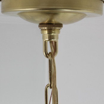 30 Long Polished Brass Cord Cover - #U2364