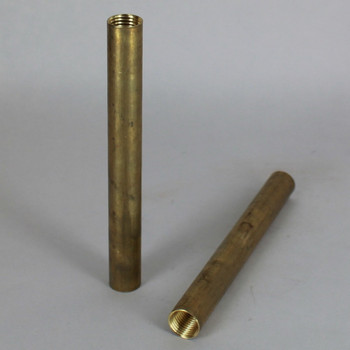 96in. Unfinished Brass Pipe with 1/4ips. Female Thread